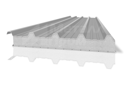 Металлическая кровельная сэндвич-панель 200 мм из пенополистирола