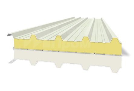 Сендвичная панель кровельная 200 мм ПИР (PIR)