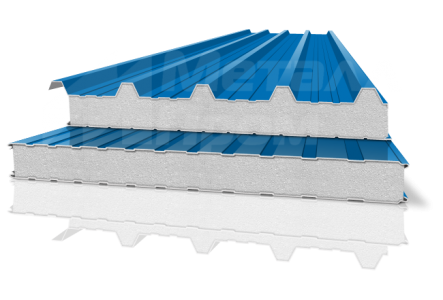 Металлическая сэндвич-панель 1000 мм