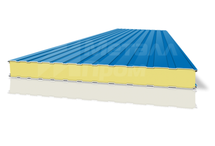 Сэндвич-панель 0,7 мм металл фасадная