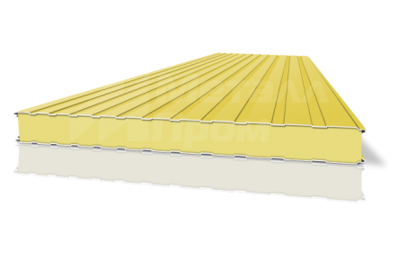 Сэндвич-панель стеновая 120 мм ПИР (PIR)